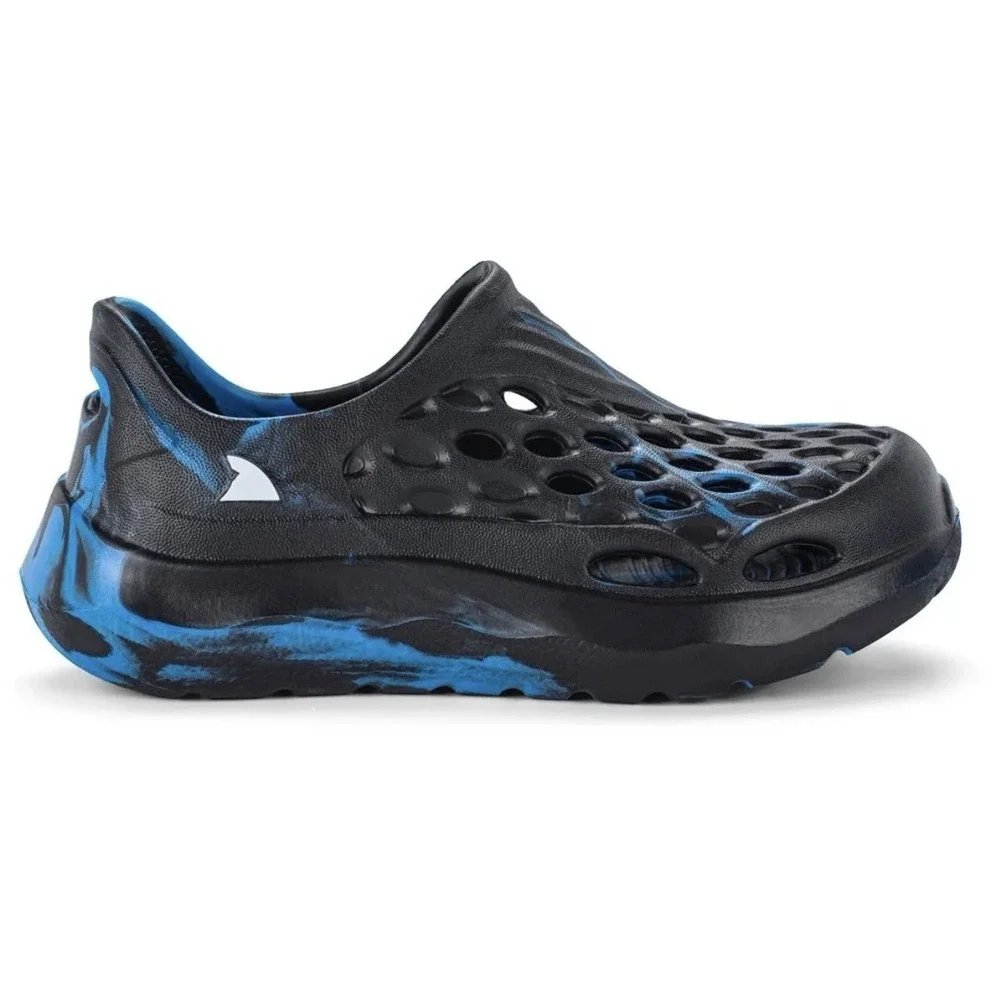 Rugged Shark-Toddler-Size‎ 7-Slip on-Water Sneakers-Blue-Black-NWT
